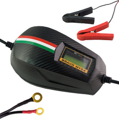 BC BRAVO MY24, 12V - 1,5A Caricabatteria/Mantenitore/Tester Digitale/LCD - BC Battery Italian Official Website