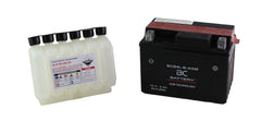 BCB4L-B-AGM | AGM-Motorradbatterie, YB4L-B/A, 12 V, CCA: 4 Ampere, 40 CCA, 120 x 70 x 91 mm