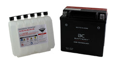 BCTX14-AGM | AGM-Motorradbatterie, YTX14-BS, 12 V, 12 Ah, CCA: 200 Ampere, 150 x 87 x 146 mm