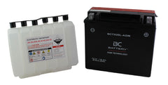 BCTX20L-AGM | AGM-Motorradbatterie, YTX20L-BS, 12 V, 18 Ah, CCA: 270 Ampere, 175 x 87 x 155 mm