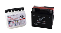BCTX5L-AGM | AGM-Motorradbatterie, YTX5L-BS, 12 V, 4 Ah, CCA: 80 Ampere, 113 x 70 x 105 mm
