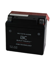 BCTZ7S-AGM | AGM-Motorradbatterie, YTZ7S, 12 V, 6 Ah, CCA: 130 Ampere, 113 x 70 x 105 mm