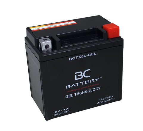 BCTX5L-GEL| Batteria Moto al GEL, 12V